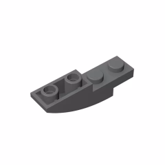 GOBRICKS GDS-731  Curved 4 x 1 Inverted - YWOBB