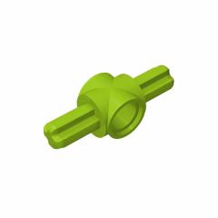GOBRICKS GDS-1051 Axle and Pin Connector Hub with 2 Axles - YWOBB
