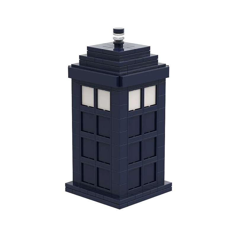 GOBRICKS MOC 100350 doctor who Tardis - YWOBB