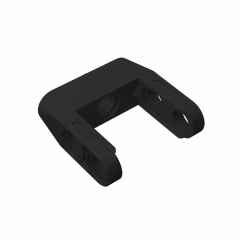 GOBRICKS GDS-1030 Pin Connector Toggle Joint Smooth Double with Axle and Pin Holes - YWOBB