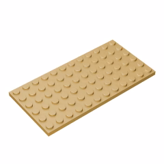 GOBRICKS GDS-526 Plate 6 x 12 - YWOBB