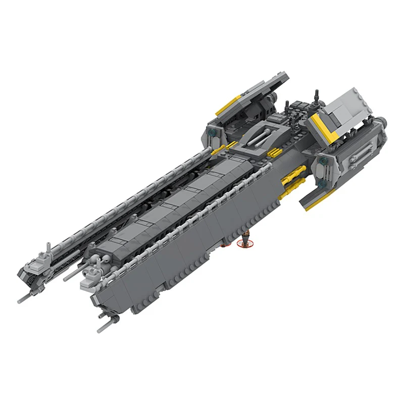 GOBRICKS MOC 176829 Helldivers 2 Super Destroyer - YWOBB