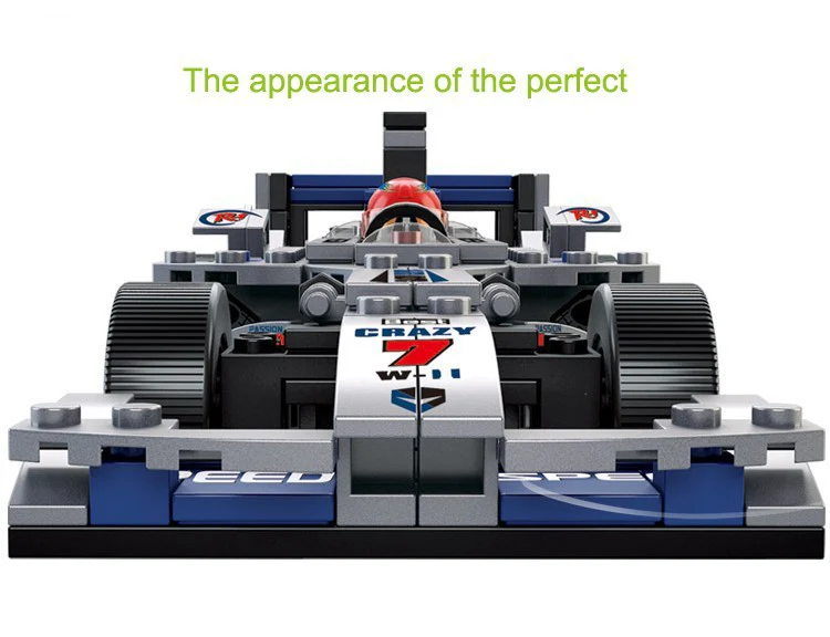 SLUBAN M38-B0352 The F1 SILVER Racing Car - YWOBB