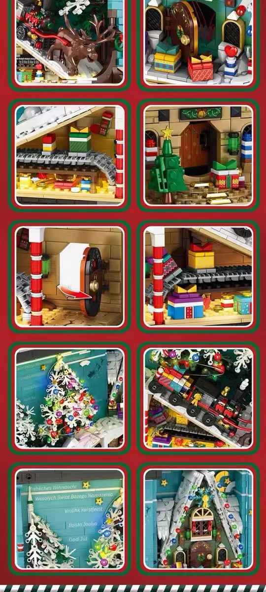 Reobrix 66033 Merry Christmas BOOK NOOK - YWOBB