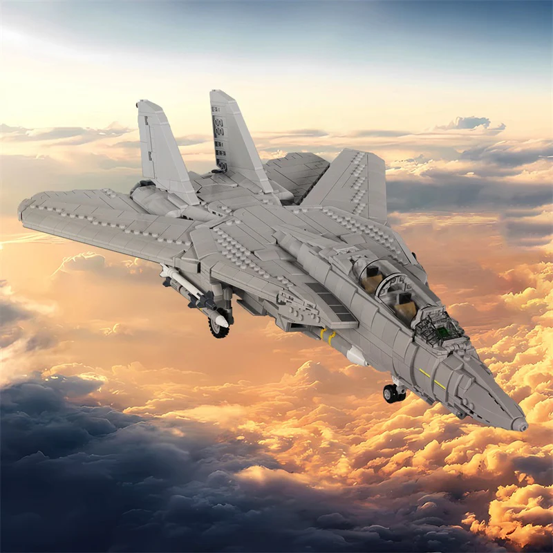 GOBRICKS MOC 121573 F14 Tomcat - YWOBB