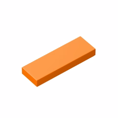 GOBRICKS GDS-562 Tile 1 x 3 - YWOBB