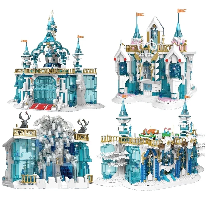 Mould King 11007 - 11010 Frozen Castle - YWOBB