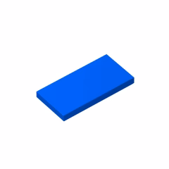 GOBRICKS GDS-614 Tile 2 x 4 - YWOBB
