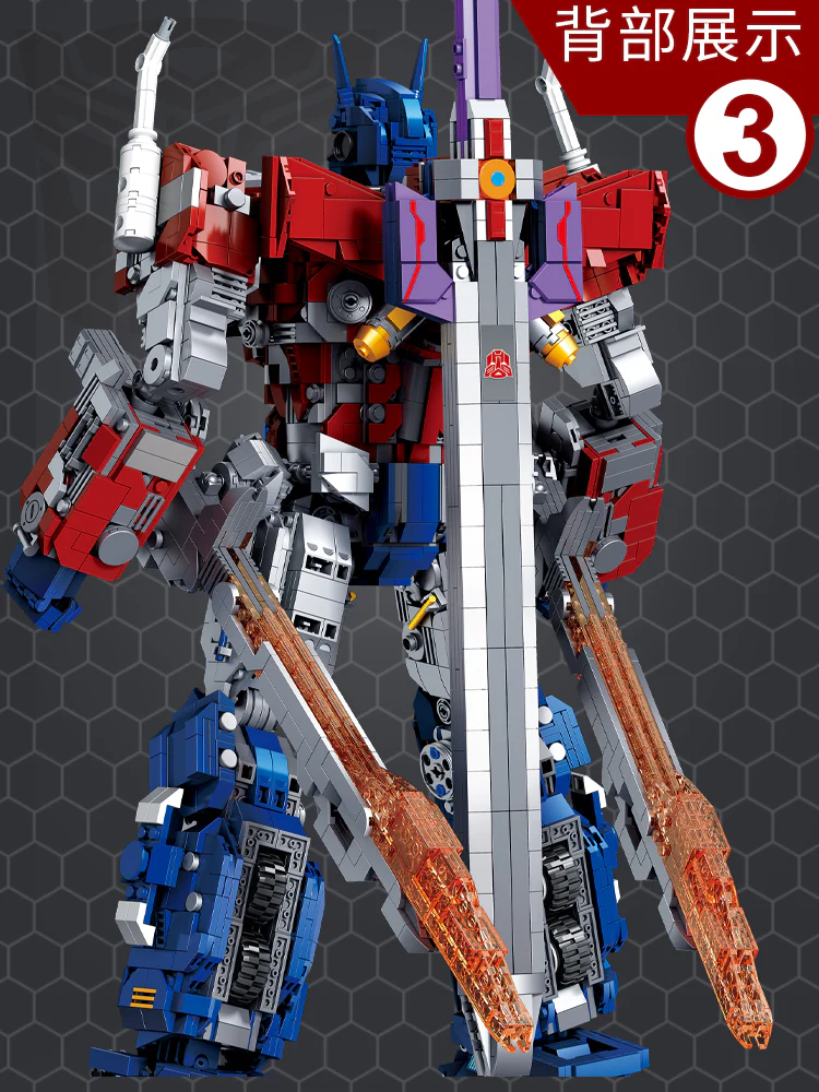 SixSix Bricks 772 Optimus Prime Movie Version - YWOBB