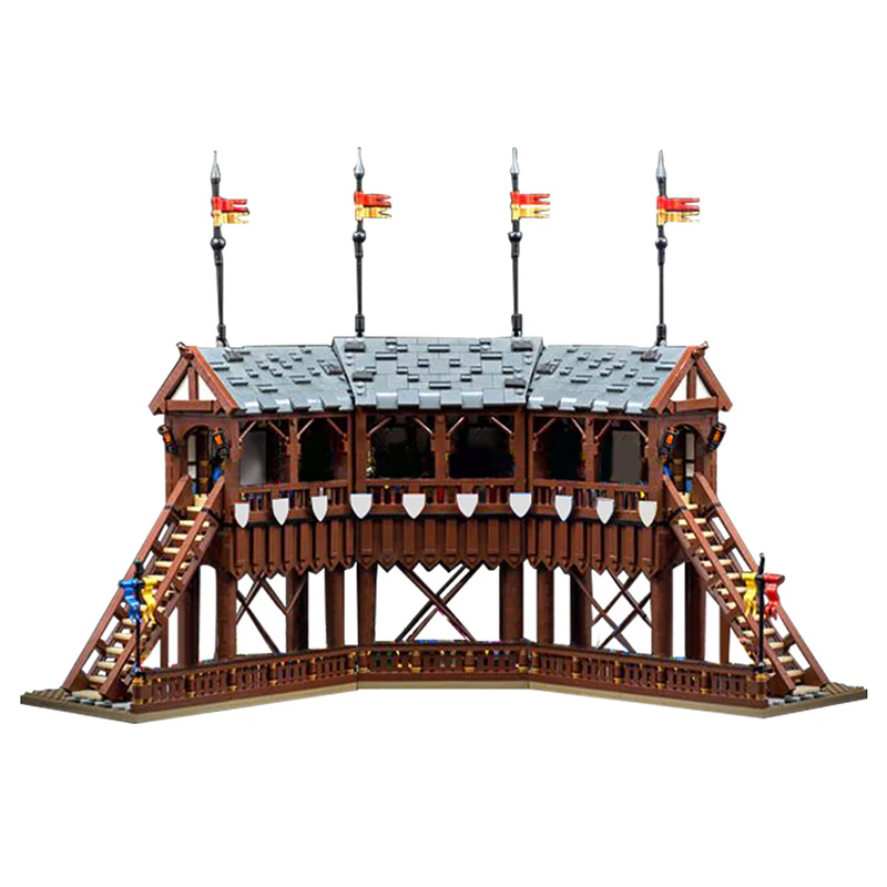 GOBRICKS MOC 152408 Medieval Tournament Grounds - YWOBB