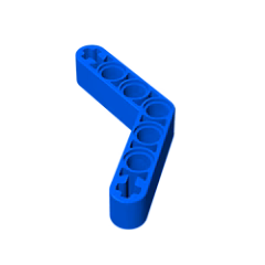 GOBRICKS GDS-673 Modified Bent Thick 1 x 7 - YWOBB