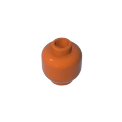 GOBRICKS GDS-1417 Minifigure Head (Plain) - YWOBB