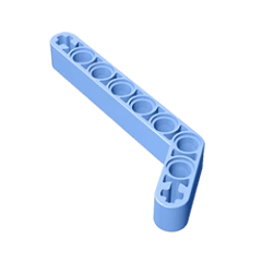 GOBRICKS GDS-674 Modified Bent Thick 1 x 9 - YWOBB