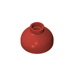 GOBRICKS GDS-1224 Round 2 x 2 Dome Bottom - YWOBB