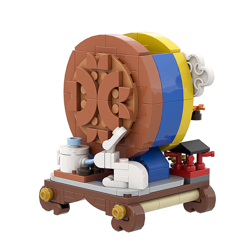 GOBRICKS MOC A0167 moon full moon - YWOBB