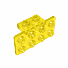GOBRICKS GDS-639 Bracket 1 x 2 - 2 x 4 - YWOBB