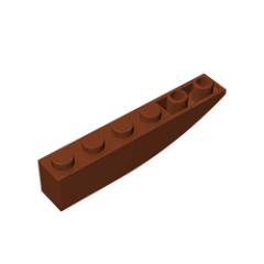 GOBRICKS GDS-739 Curved 6 x 1 Inverted - YWOBB