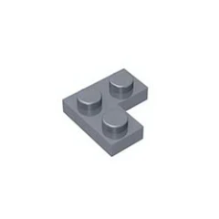 GOBRICKS GDS-585 Plate 2 x 2 Corner - YWOBB