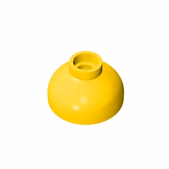 GOBRICKS GDS-1224 Round 2 x 2 Dome Bottom - YWOBB