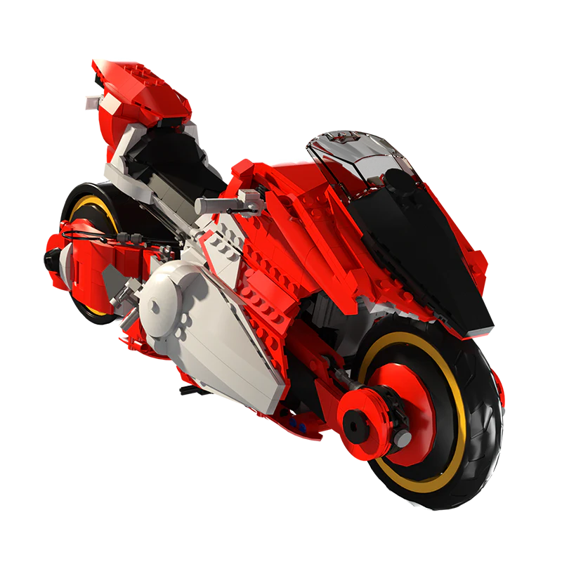 GOBRICKS MOC 133770 cyberpunk 2077 bike - YWOBB