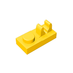 GOBRICKS GDS-819 Modified 1 x 2 with Clip on Top - YWOBB