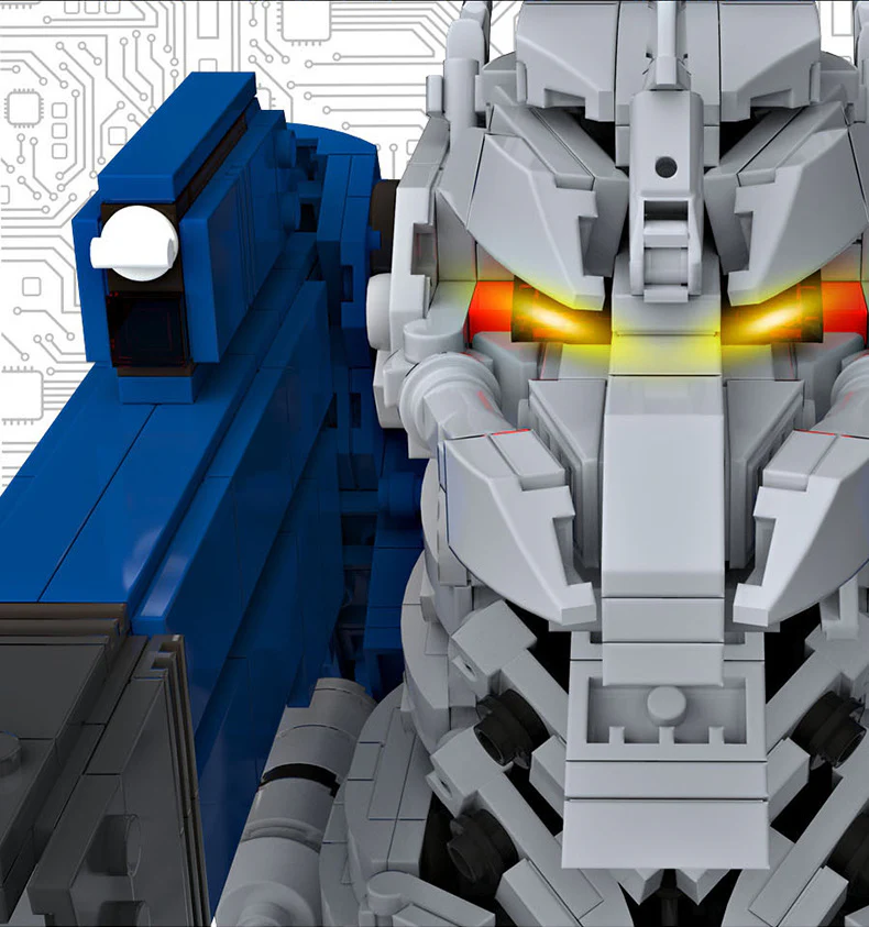 SixSix Bricks 991 Mechanical Godzilla - YWOBB