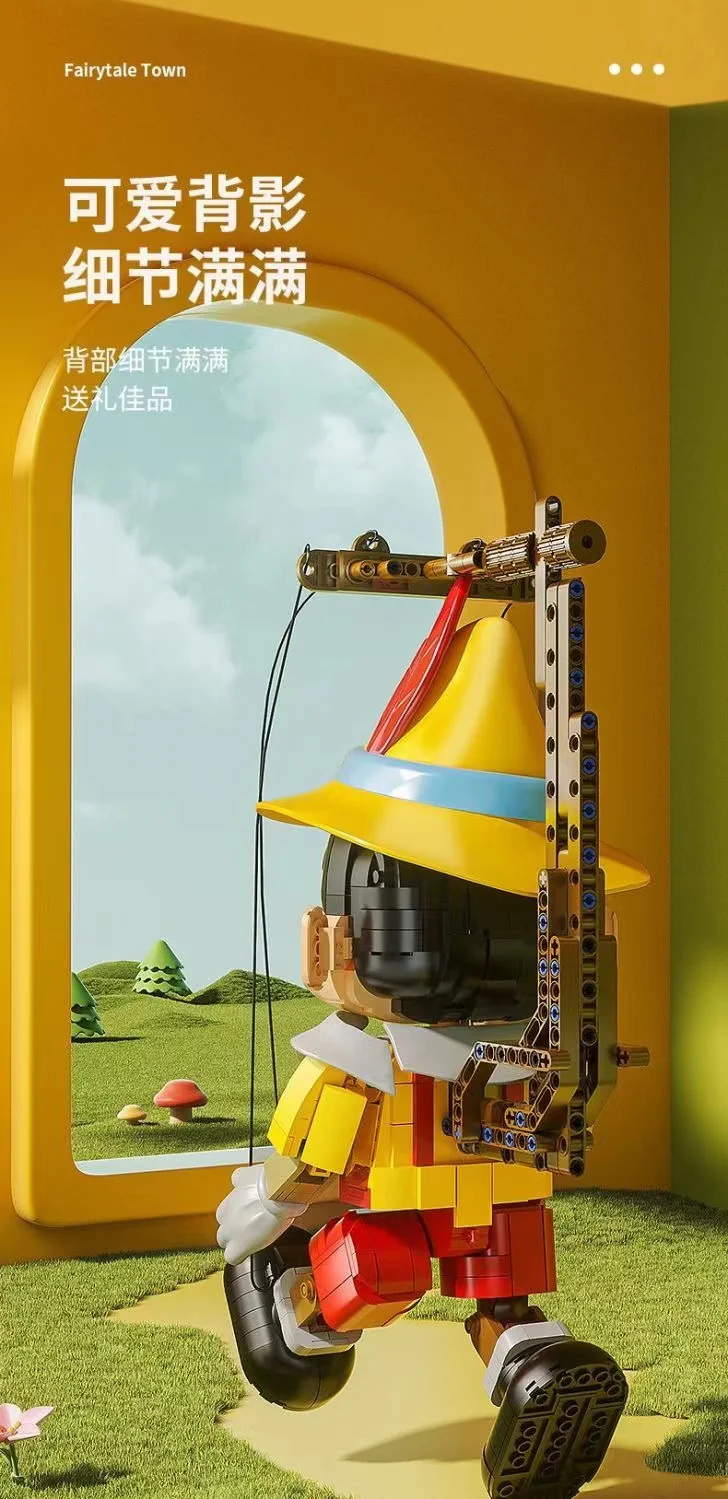 K-BOX CC2011 Fairy Tale Town Pinocchio Crayon Shin-chan - YWOBB