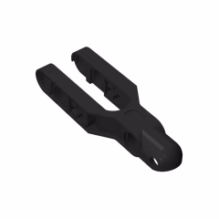 GOBRICKS GDS-1033 Steering Arm 6 x 2 with Tow Ball Socket Rounded, Chamfered - YWOBB