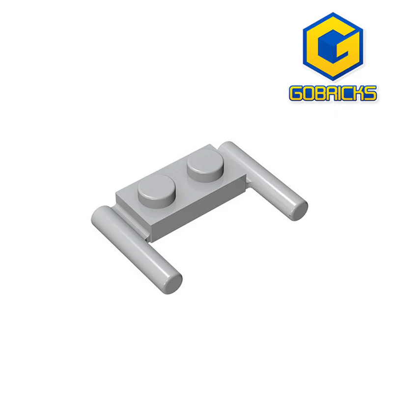GOBRICKS GDS-737  Modified 1 x 2 with Bar Handles - YWOBB