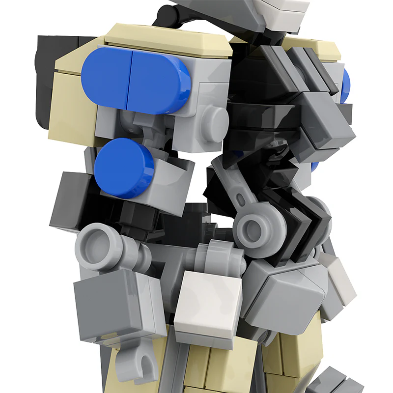 GOBRICKS MOC 136252 Mechanised Marine Suit - YWOBB