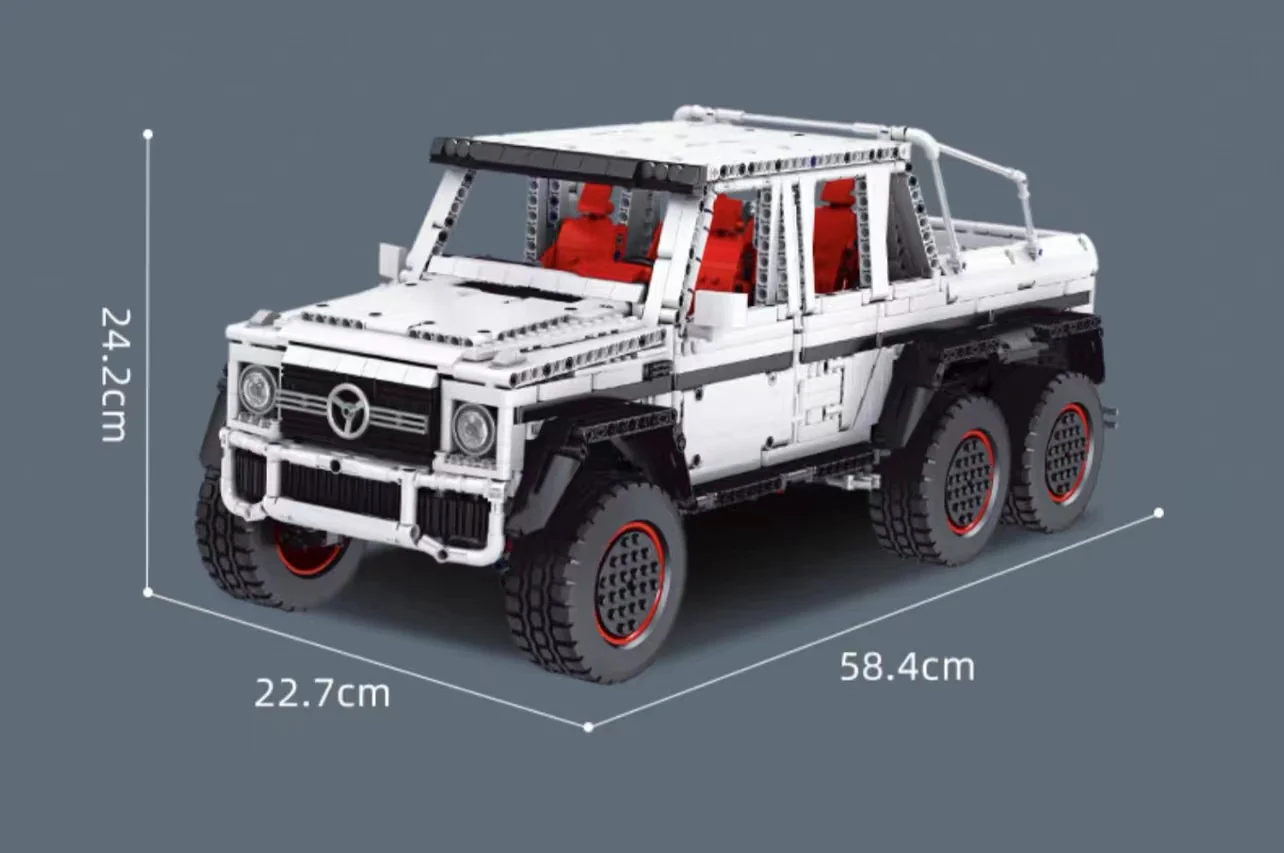 Mould King 13061 Mercedes-Benz G63 6x6 1:10 OVP US Warehouse Version - YWOBB