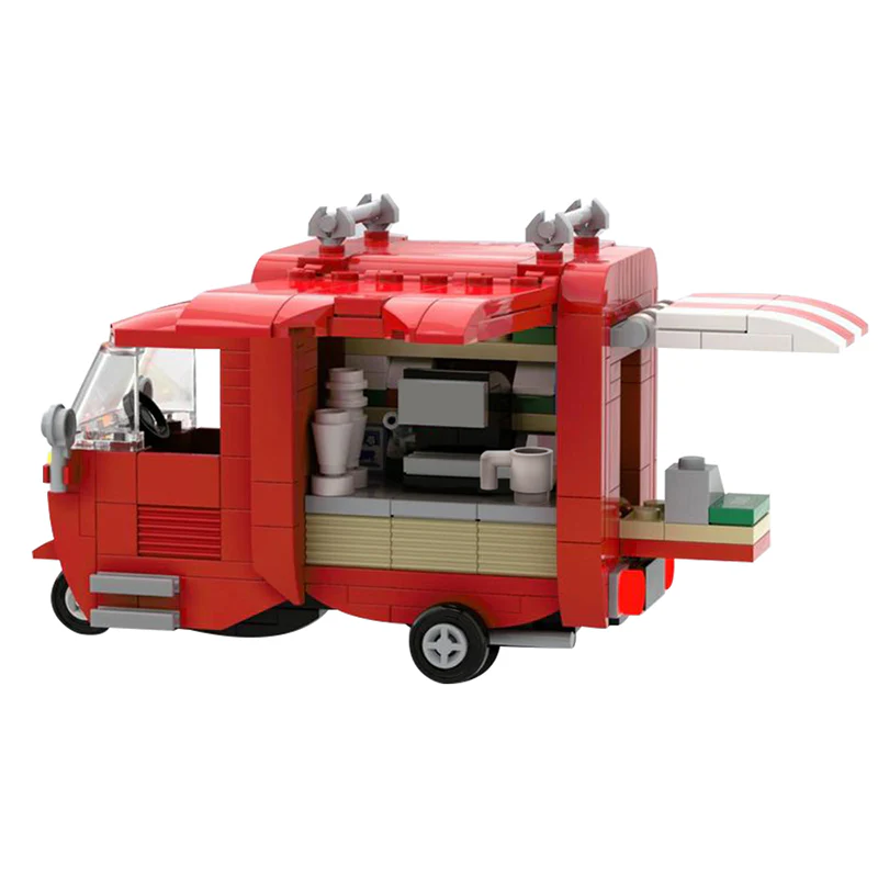 GOBRICKS MOC 130816 Tuk-Tuk Coffee - YWOBB