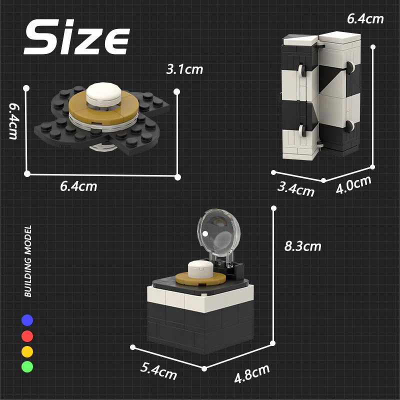 MOC C7797 Unzip The Three-Piece Fidget Spinner Infinite Cube - YWOBB