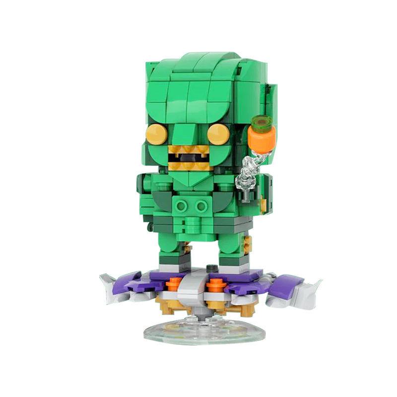 GOBRICKS MOC 95523 Green Goblin Brickheadz - YWOBB