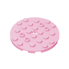 GOBRICKS GDS-843  Round 6 x 6 with Hole - YWOBB