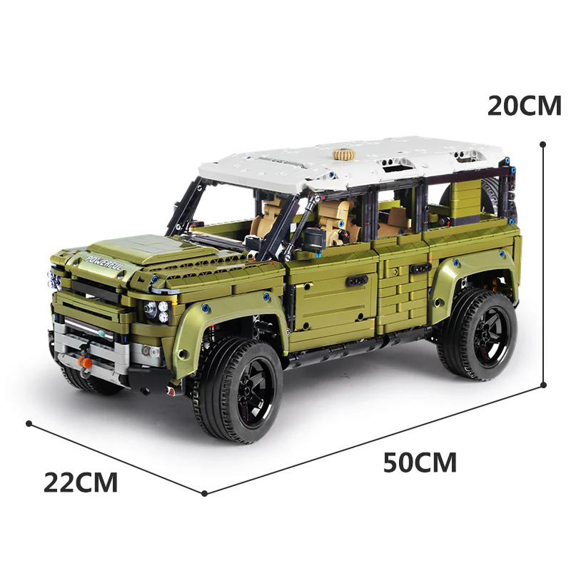 Mould King 13175 1:8 Lands Rovers Defender - YWOBB