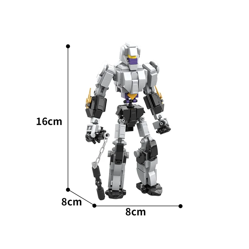 GOBRICKS MOC 182672 Nightbird - YWOBB
