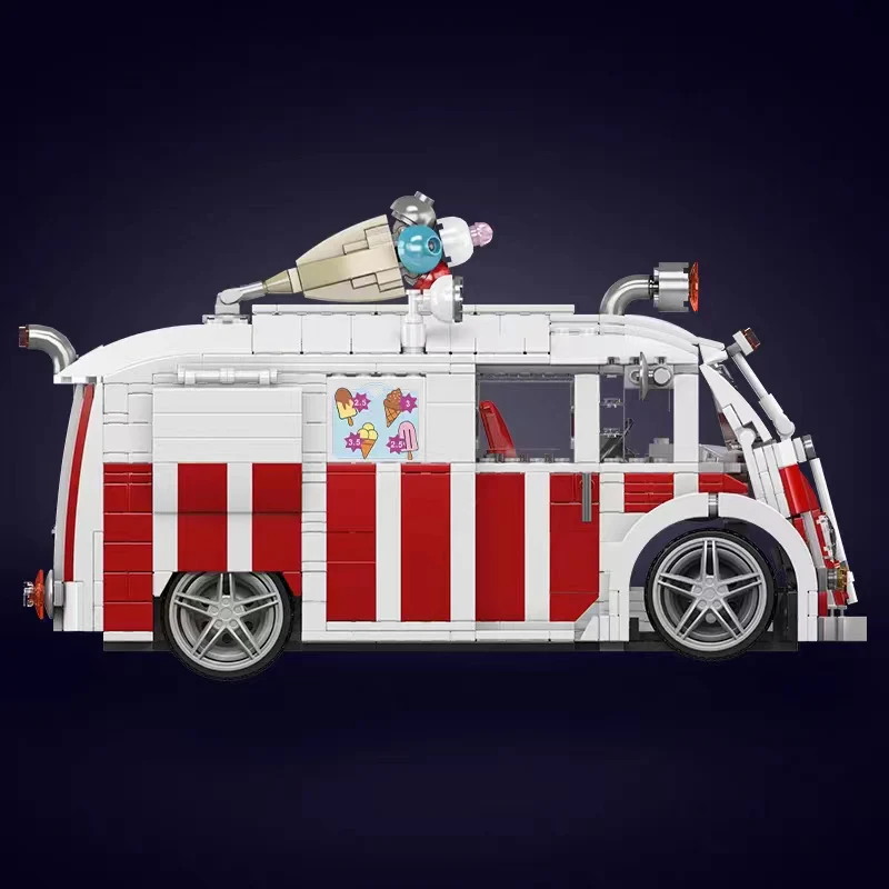 Mould King 10039 Ice Cream Truck - YWOBB