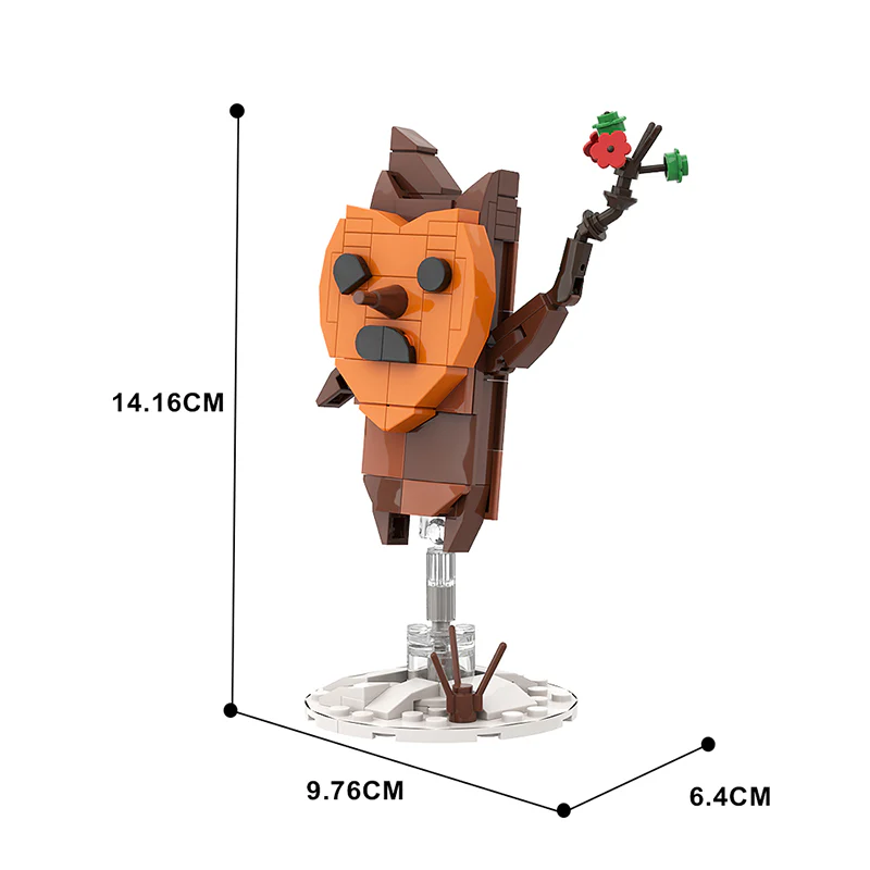 GOBRICKS MOC A1012Y06 Zelda haha 12 - YWOBB