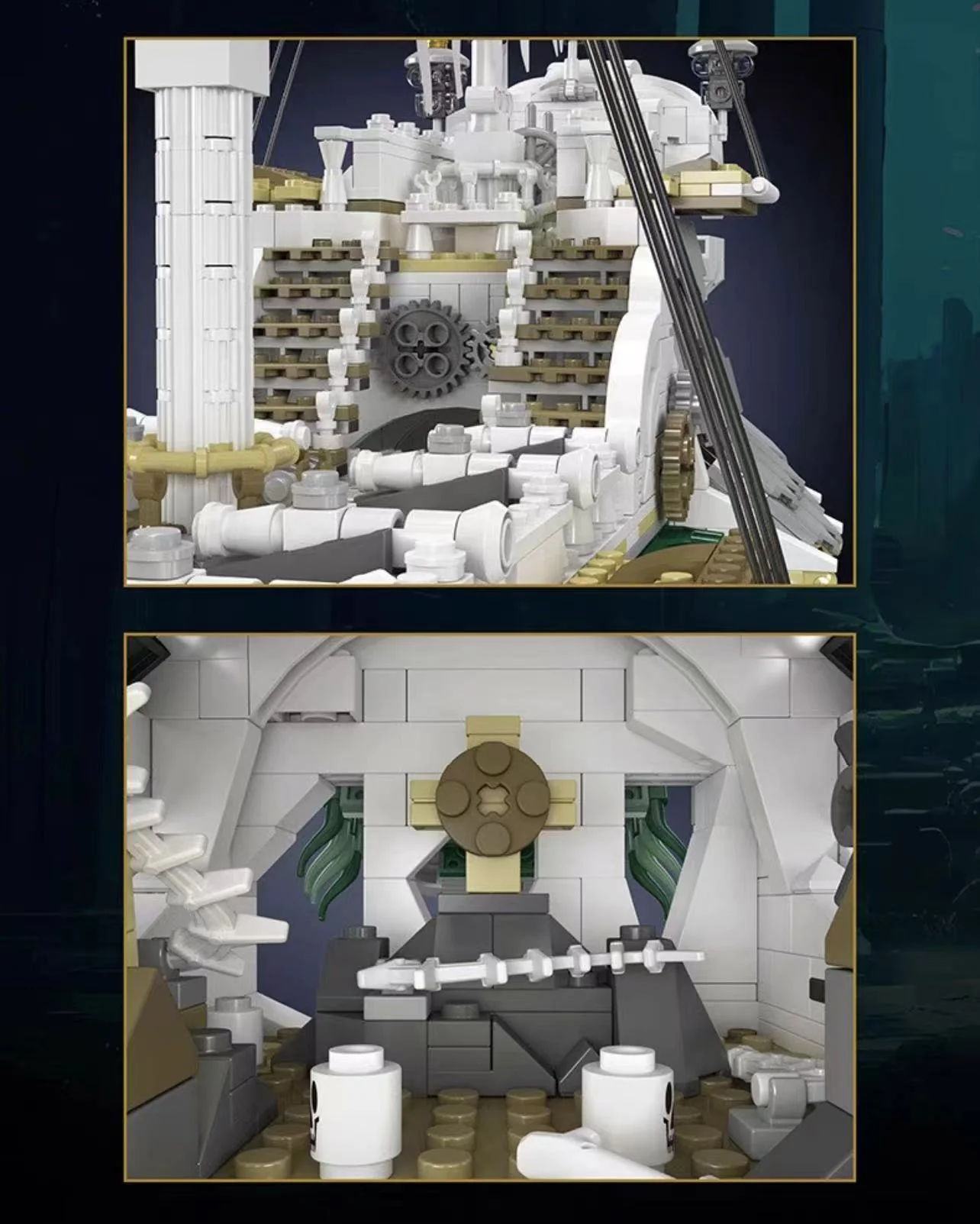 Mould King 13193 Styx Pirate Ship - YWOBB