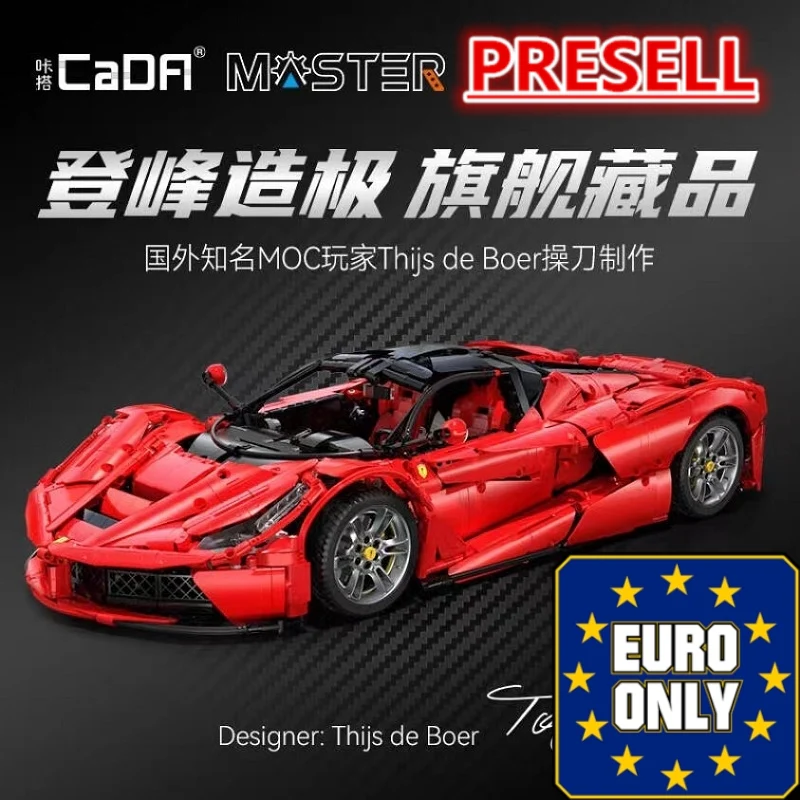 CADA C61505 1:8 Ferrari Laferrari OVP EU Warehouse Version - YWOBB
