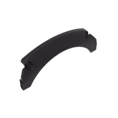 GOBRICKS GDS-21031 Technic Panel Car Mudguard Arched #41 13 x 2 x 5 Rounded Top - YWOBB
