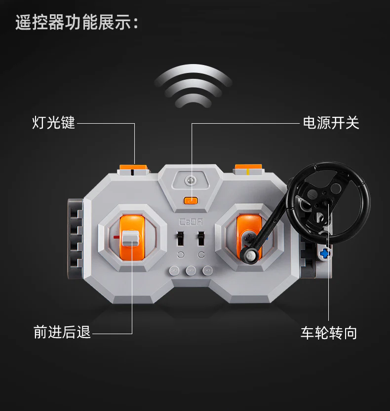 CADA C62002 Cyber Night Wild Wolf - YWOBB