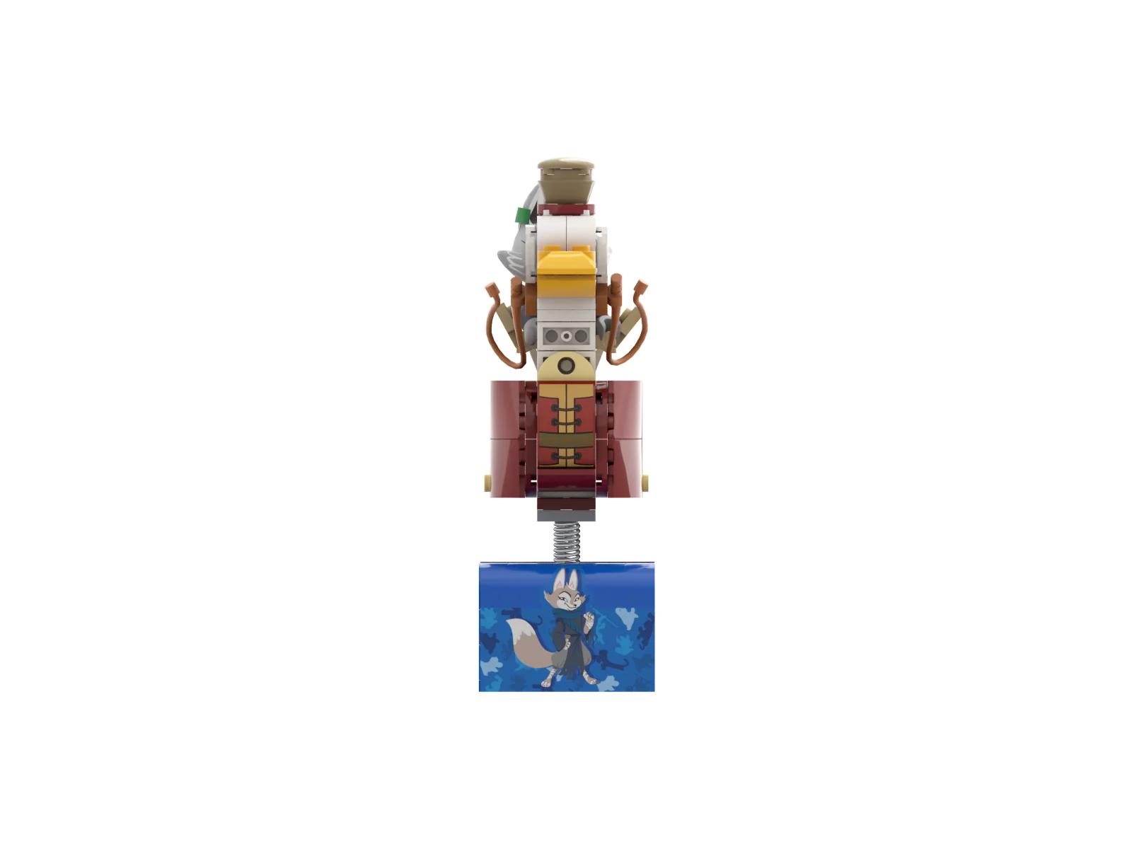 PANTASY 86512 Kung Fu Panda Rocking Car - YWOBB