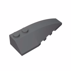GOBRICKS GDS-745 Wedge 6 x 2 Right - YWOBB