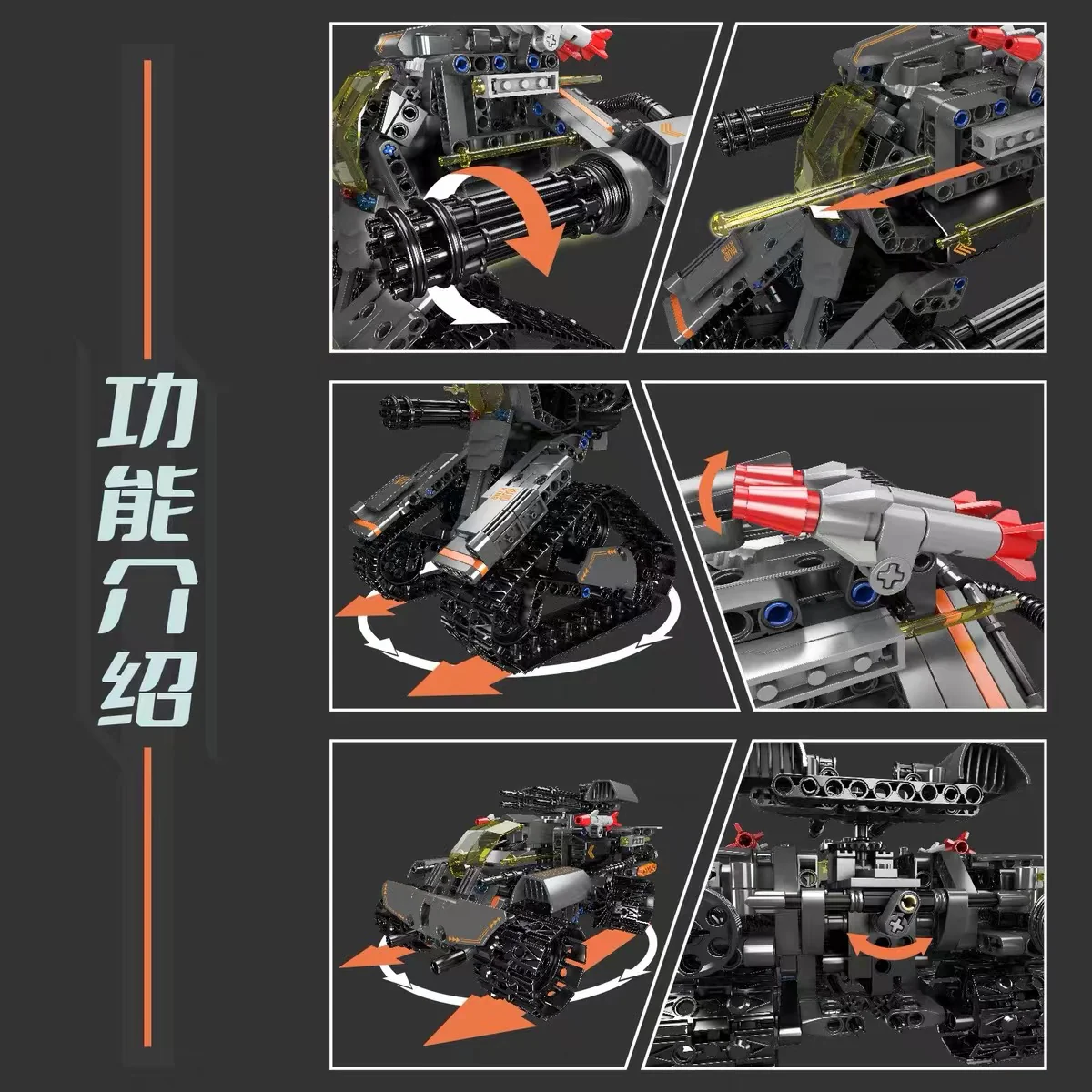 Mould King 15083 RC Robots - YWOBB