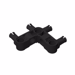 GOBRICKS GDS-1005 Pin Connector Perpendicular 3 x 3 Bent with 4 Pins - YWOBB