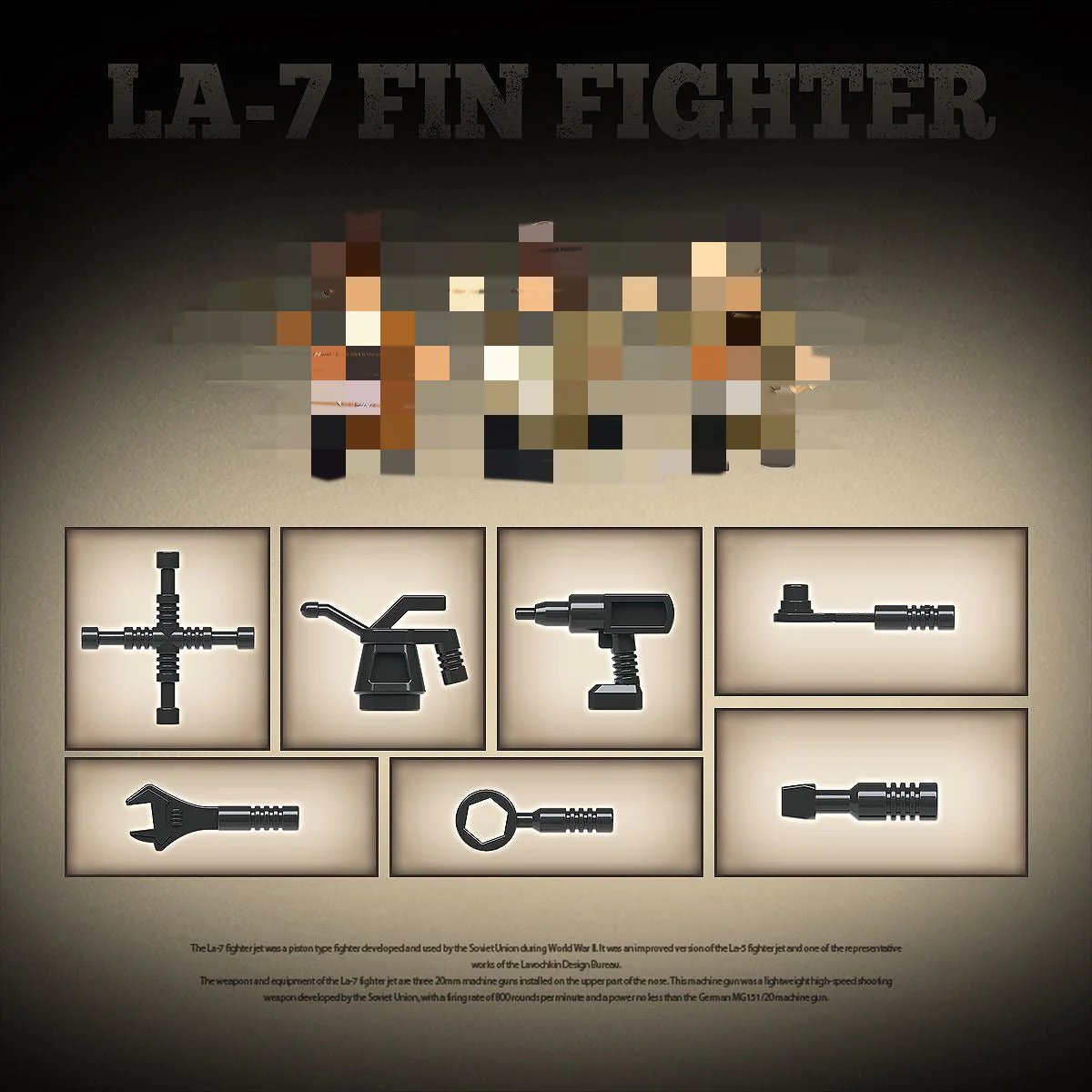 Quan Guan 100286 LA-7 Fin Fighter - YWOBB