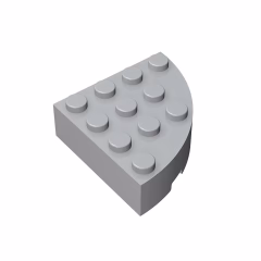 GOBRICKS GDS-1014 Round Corner 4 x 4 Full Brick - YWOBB