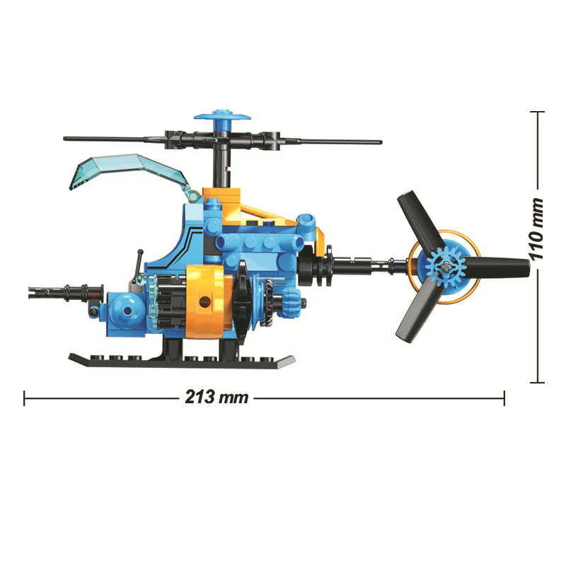 WINNER 8049 Dinosaur Capture Helicopter - YWOBB